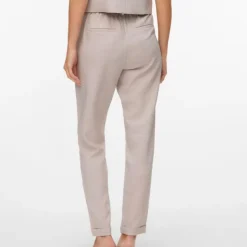 VERO MODA Pantalon droit cassidy taille élastique Femme GRIS CLAIR Online