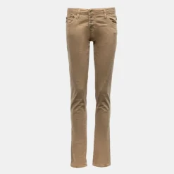 PLEASE Pantalon fango pantalon ajustée Femme MARRON CLAIR Outlet