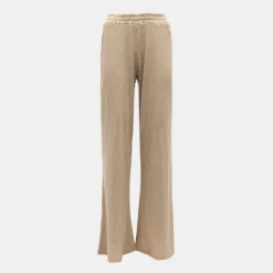 DEELUXE 74 Pantalon fluide côtelé alisky mel Femme BEIGE Online
