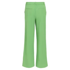 OBJECT Pantalon fluide Lisa vibrant Femme VERT New