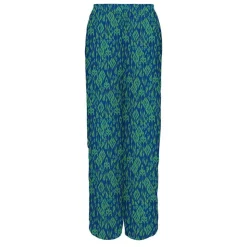 ONLY Pantalon fluide palazzo Alma imprimé graphique Femme BLEU Best
