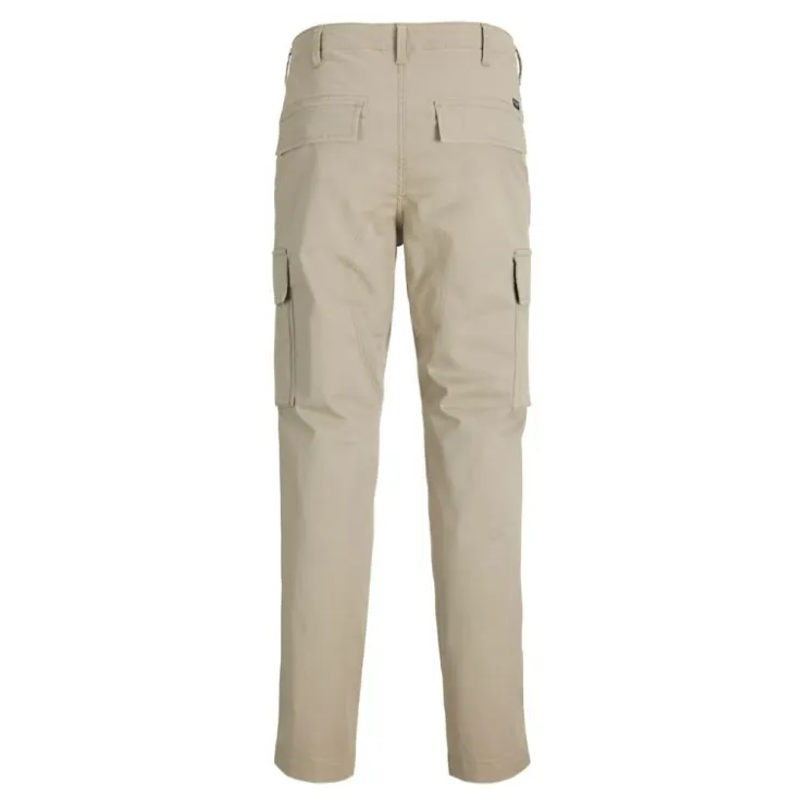 JACK & JONES Pantalon fuselé tucker cargo avec poches Homme BEIGE