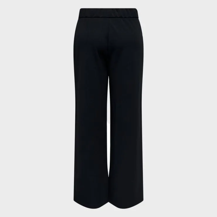 ONLY Pantalon jambes larges petra avec boutons Femme NOIR Outlet