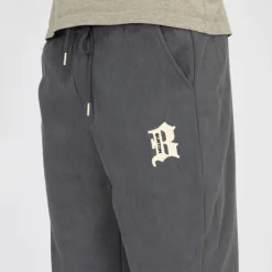 BURTON OF LONDON Pantalon jogging velours zakaria Homme GRIS Outlet