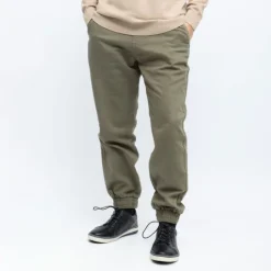 DEELUXE 74 Pantalon joris coton avec cordon aux chevilles Homme KAKI Online