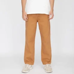 PANAME BROTHERS Pantalon large coton stretch jack Homme MARRON