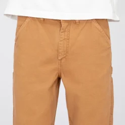 PANAME BROTHERS Pantalon large coton stretch jack Homme MARRON