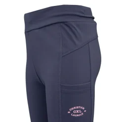 CXL BY CHRISTIAN LACROIX Pantalon legging sport couleur uni stretch Enfant GRIS FONCE