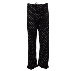 RODIER Pantalon Marjane pyjama coeurs pois Femme NOIR Best