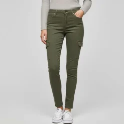 ONLY Pantalon Mobyli cargo slim coton Femme KAKI Clearance