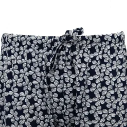 RODIER Pantalon pyjama à nouer imprimé à fleurs Marjane Femme BLEU FONCE Hot