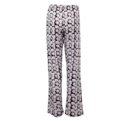 RODIER Pantalon pyjama en tissu à fleurs roses marjane Femme NOIR Online
