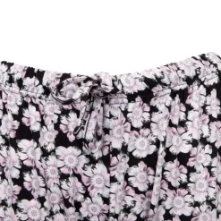 RODIER Pantalon pyjama en tissu à fleurs roses marjane Femme NOIR Online