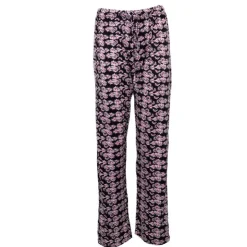 RODIER Pantalon pyjama fleuri rose Marjane Femme NOIR Clearance