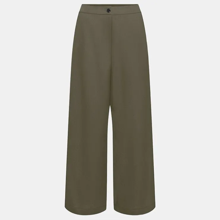 ONLY Pantalon regular nova motif léopard sierra Femme KAKI Clearance