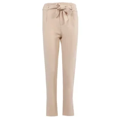 DEELUXE 74 Pantalon roseline noeud devant Femme BEIGE Best
