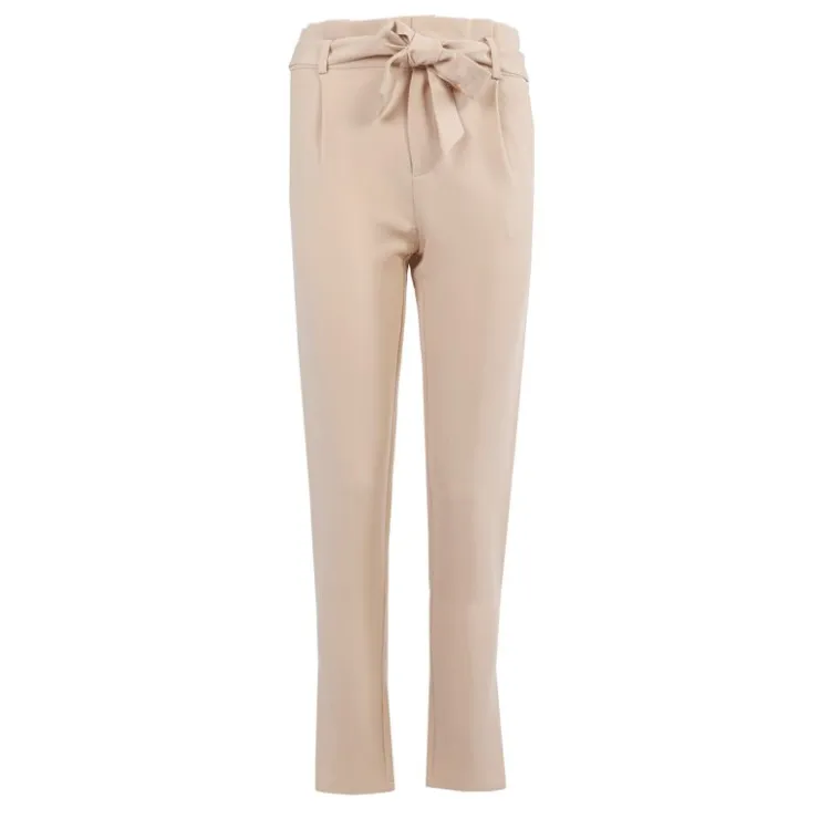 DEELUXE 74 Pantalon roseline noeud devant Femme BEIGE Best