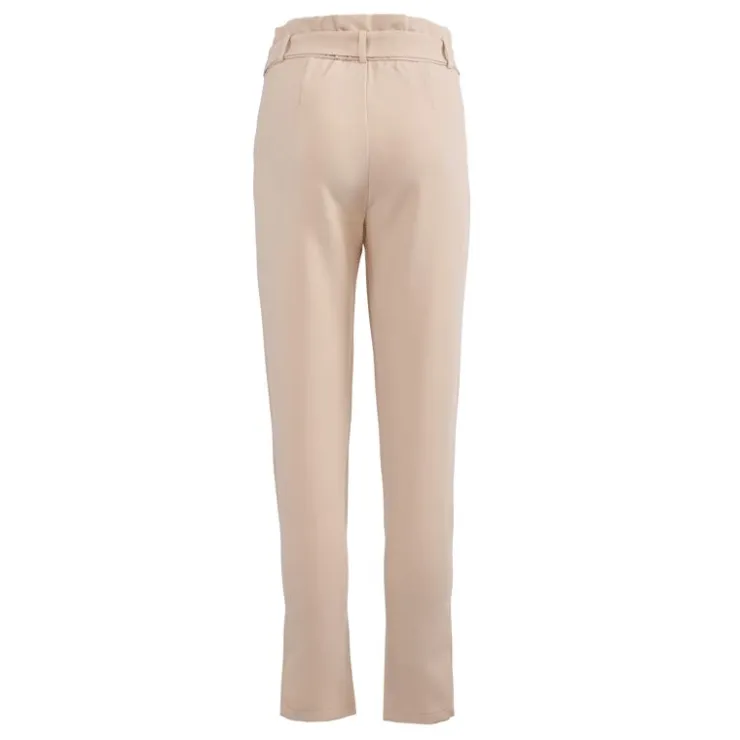 DEELUXE 74 Pantalon roseline noeud devant Femme BEIGE Best