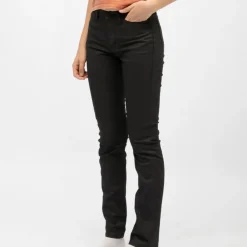 THE KOOPLES Pantalon slim coton mélangé Femme NOIR New
