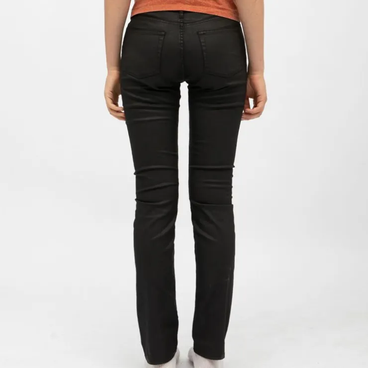 THE KOOPLES Pantalon slim coton mélangé Femme NOIR New