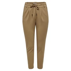 ONLY Pantalon Tadia fluide carotte avec élastique Femme MARRON CLAIR Online