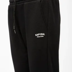KAPORAL Pantalon texturé regular almonzo Homme NOIR Clearance