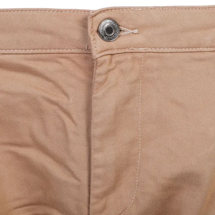DEELUXE 74 Pantalon toile jogino caramel Homme MARRON CLAIR Clearance