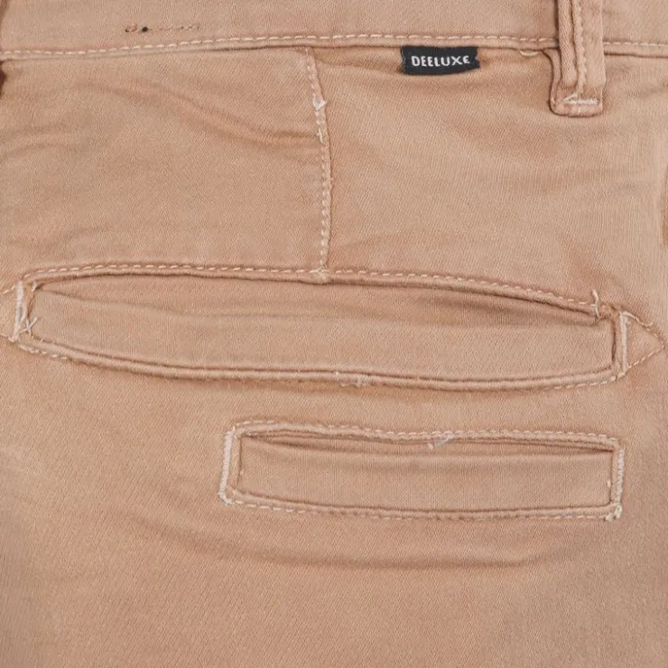 DEELUXE 74 Pantalon toile jogino caramel Homme MARRON CLAIR Clearance