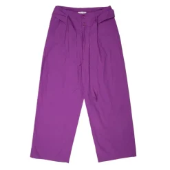ANTIK BATIK Pantalon toile ketty avec ceinture Femme VIOLET CLAIR Discount