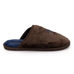 US POLO Pantoufles en fausse fourrure avec grand logo brodé Homme MARRON Best