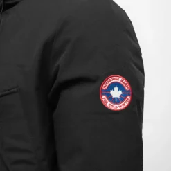 PARAGOOSE Parka à capuche col montant butcher Homme NOIR Clearance