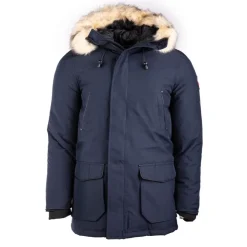 PARAGOOSE Parka à capuche Mario Homme BLEU FONCE