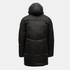 PARAGOOSE Parka à capuche mi longue avec grande poche avant twelve Homme NOIR New