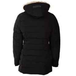 PARAGOOSE Parka ginette avec capuche fausse fourrure Femme NOIR Hot