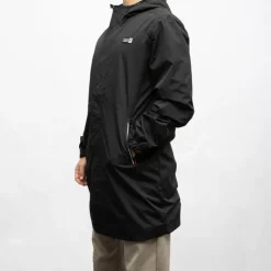 DEELUXE 74 Parka mi longue à capuche zippée avec poches Homme NOIR Clearance