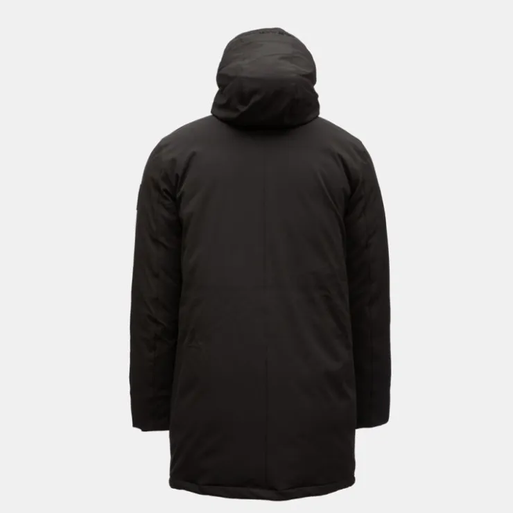 PARAGOOSE Parka lisse blanco capuche polaire Homme NOIR Sale