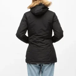 COMPAGNIE DE CALIFORNIE Parka e beverly avec capuche fausse fourrure beige Femme NOIR Discount