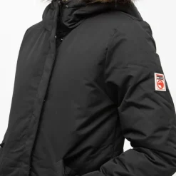 COMPAGNIE DE CALIFORNIE Parka e beverly avec capuche fausse fourrure beige Femme NOIR Discount