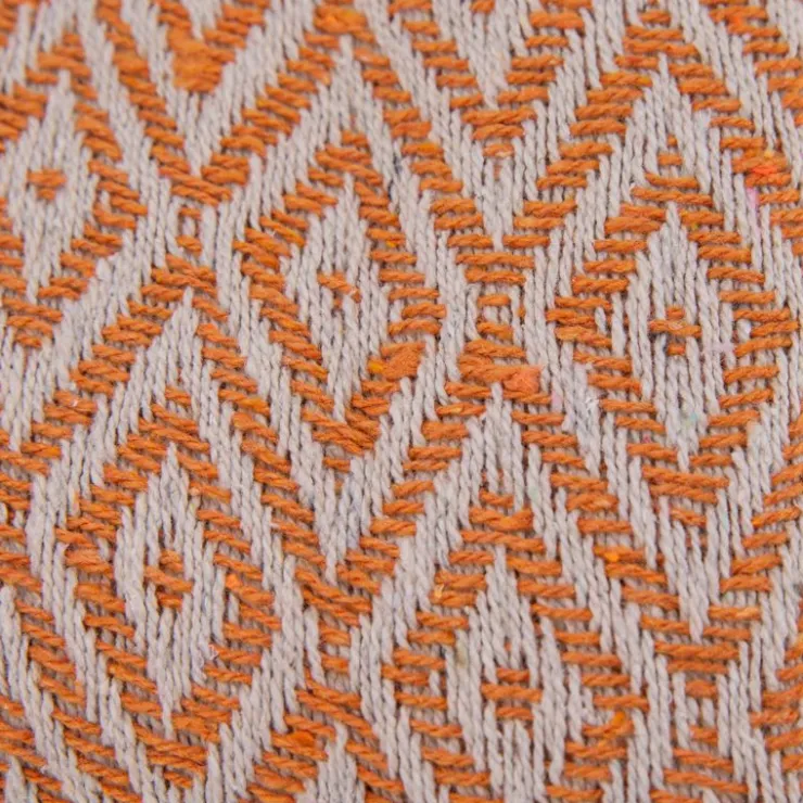 SPRING SUMMER Plaid 240x260cm Mixte Noir ORANGE Clearance