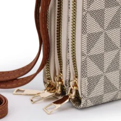 TORRENTE Pochette portable assorti Femme BEIGE New