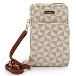 TORRENTE Pochette portable assorti Femme BLANC ECRU Discount