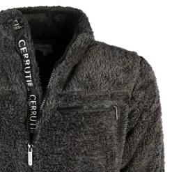 CERRUTI Polaire Zippée Bardoncchia Homme GRIS FONCE Best