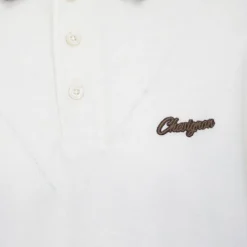 CHEVIGNON Polo Albus coton avec liserés colorés Homme BLANC ECRU Hot