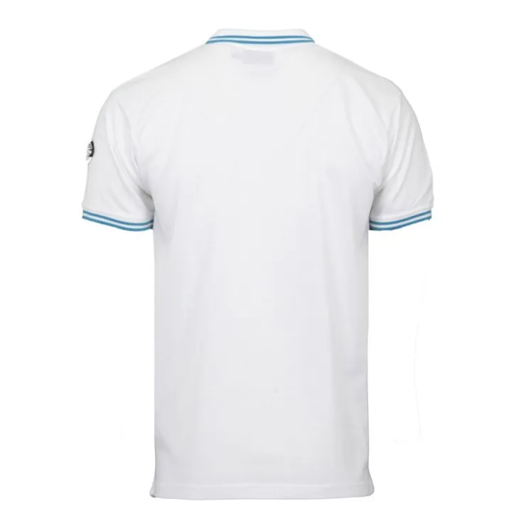 CHEVIGNON Polo Albus coton avec liserés colorés Homme BLANC Best