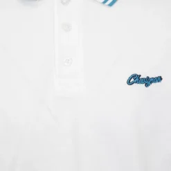CHEVIGNON Polo Albus coton avec liserés colorés Homme BLANC Best