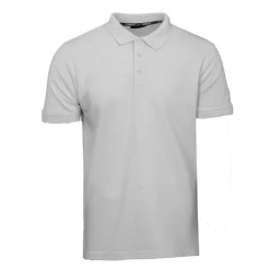 TORRENTE Polo basique uni coton Homme GRIS CLAIR Sale