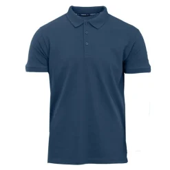 TORRENTE Polo basique uni coton Homme BLEU Hot