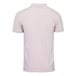 TORRENTE Polo basique uni coton Homme ROSE CLAIR Discount