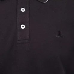 TORRENTE Polo classique uni en coton homme Homme NOIR Best