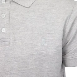 TORRENTE Polo classique uni en coton homme Homme GRIS CLAIR Outlet